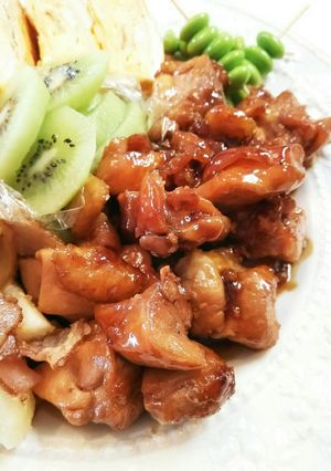 お弁当のおかず 串なし焼き鳥-レシピのメイン写真