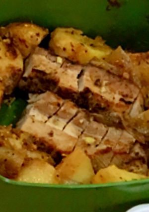 豚バラ肉とジャガイモのスパイシースモーク-レシピのメイン写真
