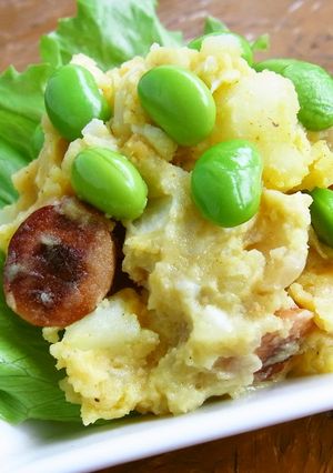 カレー風味のポテトサラダ☆-レシピのメイン写真