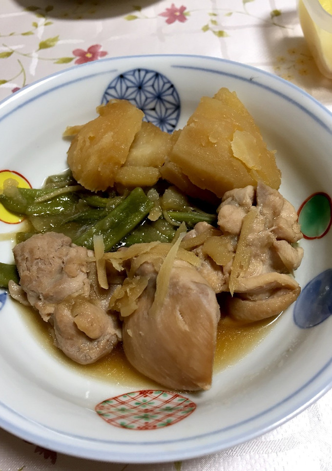 鶏肉とじゃがいもの炒め煮【覚え書き】-レシピのメイン写真
