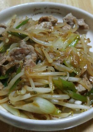 油要らず肉の油だけで肉野菜ヘルシー炒め。-レシピのメイン写真