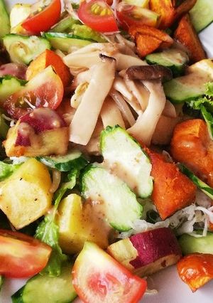 ホクホクほっこり☆ホット満腹サラダ♪-レシピのメイン写真