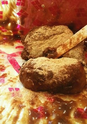 信玄餅の食べ方♡もみもみしましょ♡-レシピのメイン写真