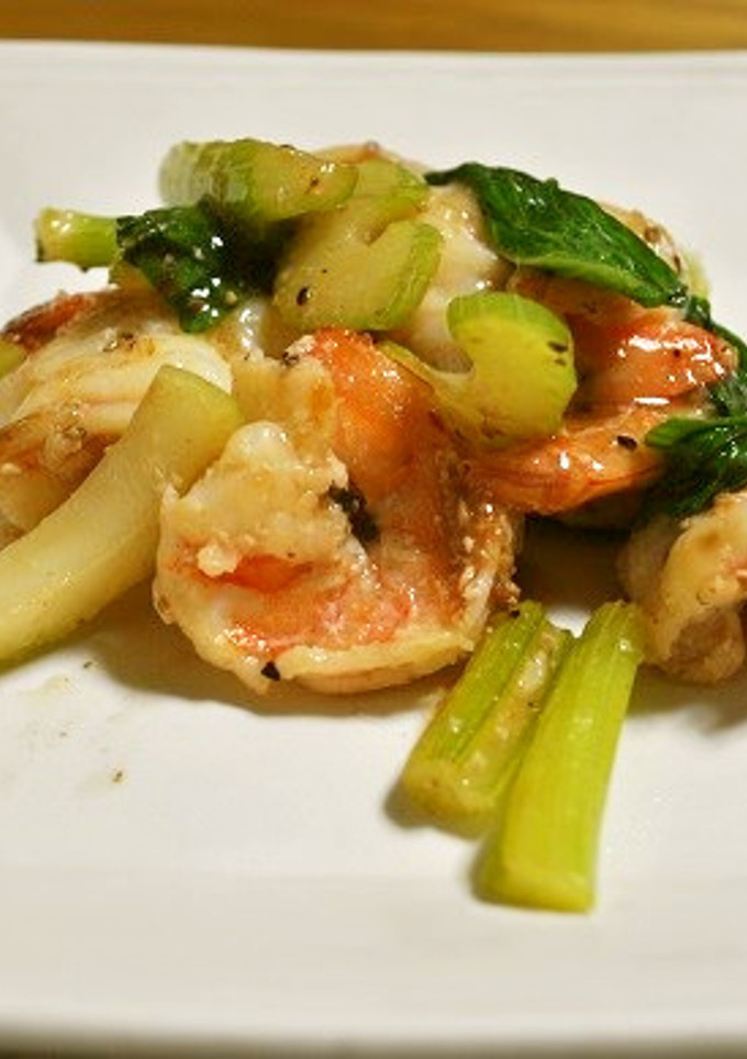 海老とセロリの中華炒め-レシピのメイン写真