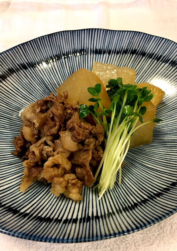 染みてます。大根と牛肉の煮物-レシピのメイン写真