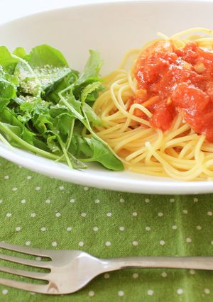 いしるのトマトパスタ-レシピのメイン写真