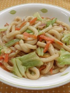 焼うどん(醤油味)-レシピのメイン写真