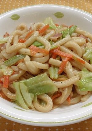 焼うどん（醤油味）-レシピのメイン写真