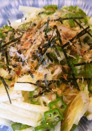 オクラと山芋のあえもの-レシピのメイン写真