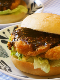 手作り♪チキンカツバーガー♪-レシピのメイン写真