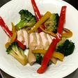 鶏ササミと彩り野菜の煮浸し