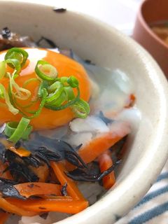 ひじきの煮物丼-レシピのメイン写真