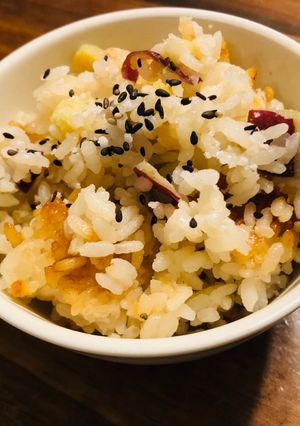炊飯器で！薩摩芋ご飯-レシピのメイン写真