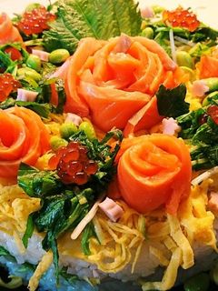 誕生日を華やかに☆ちらし寿司-レシピのメイン写真