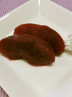 りんごの赤ワイン煮-レシピのメイン写真