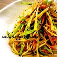彩どり綺麗なきんぴらごぼう♪♪