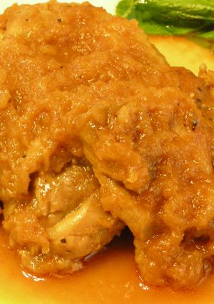 鶏肉のりんごケチャップソース煮-レシピのメイン写真