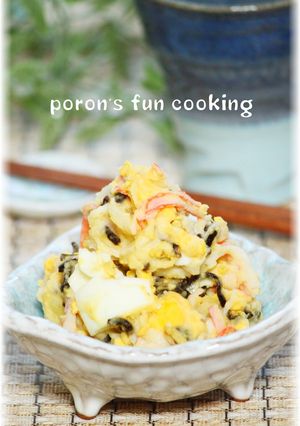 らっきょうと塩昆布のポテトサラダ-レシピのメイン写真