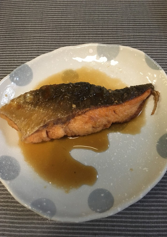 秋鮭の揚げ焼きびたし-レシピのメイン写真