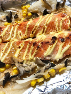 鮭の味噌マヨ焼き-レシピのメイン写真