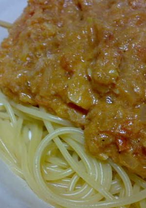 カニのトマトクリームパスタ-レシピのメイン写真