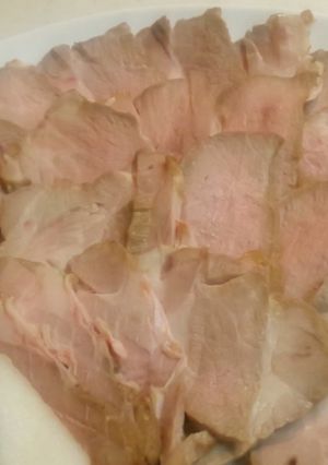 梨がいいね！湯煎でローストポーク-レシピのメイン写真