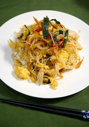 簡単！モチモチ☆そうめんパッタイ-レシピのメイン写真
