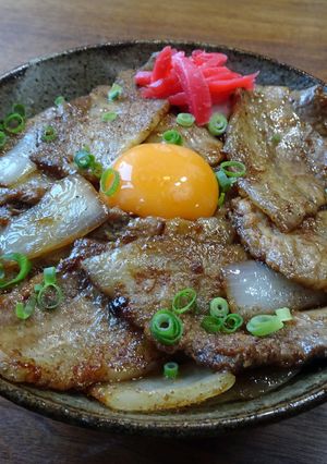 しびれる豚丼醤油味-レシピのメイン写真