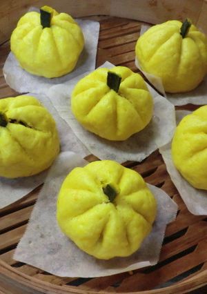 かぼちゃ饅頭-レシピのメイン写真