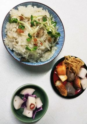 鶏炊き込み飯（血管ダイエット1296）-レシピのメイン写真