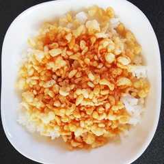 รูปของ 簡単節約ランチに♪なんちゃって天丼風味丼