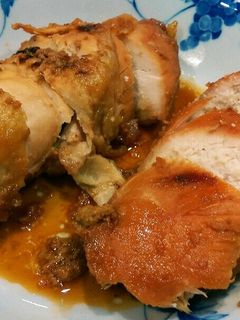 フライパンで♪胸肉のローストチキン-レシピのメイン写真