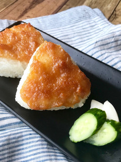 崩れない!味噌焼きおにぎり-レシピのメイン写真