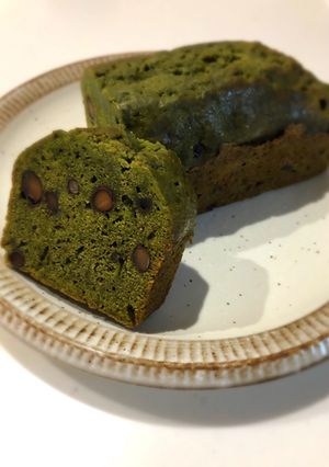 しっとり黒豆の抹茶パウンドケーキ-レシピのメイン写真