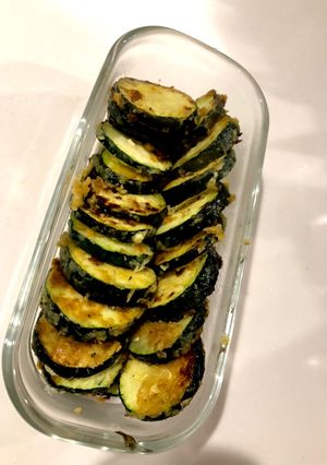 ほくほく♪ズッキーニのオリーブポン酢焼き-レシピのメイン写真