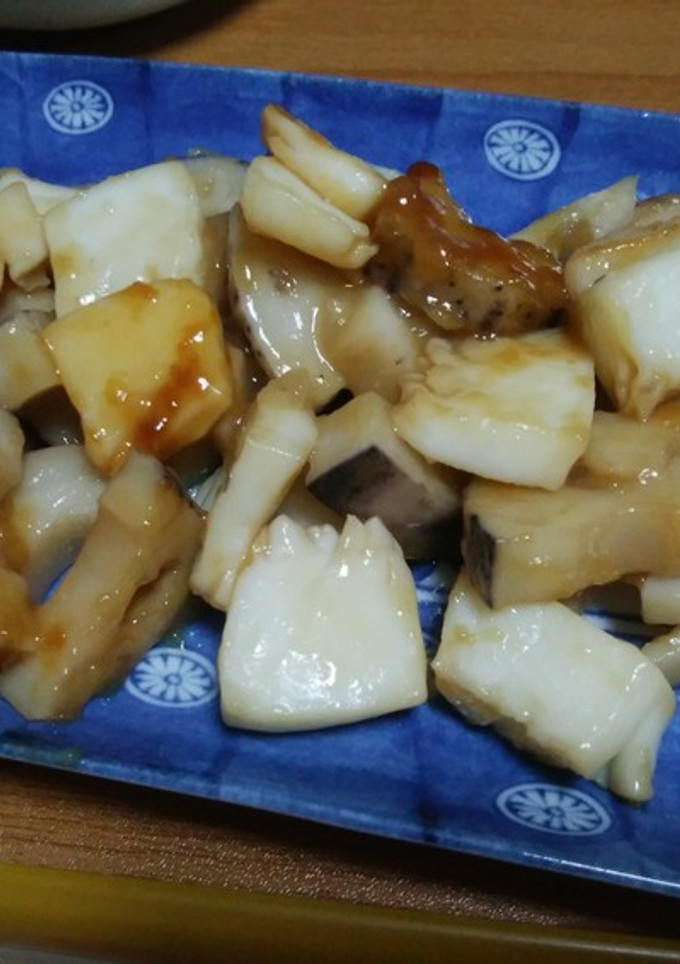 いかと蓮根のバター醤油炒め-レシピのメイン写真