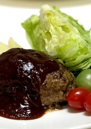 チーズinハンバーグ-レシピのメイン写真