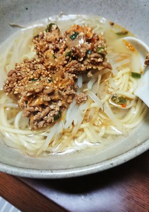肉味噌を使って汁あり担々麺☆-レシピのメイン写真