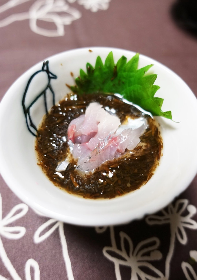 アカモクと鯵の和え物-レシピのメイン写真