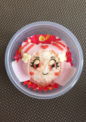 キャラ弁☆プリキュア キュアエール☆-レシピのメイン写真
