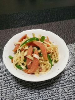 切り干し大根とピーマンのブラペ炒め-レシピのメイン写真