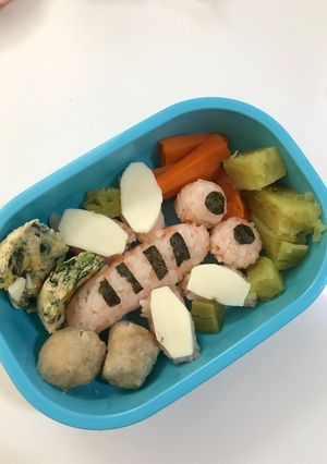 1歳、秋の遠足★トンボのお弁当-レシピのメイン写真