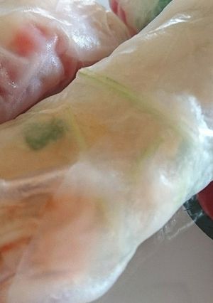冷蔵庫で生春巻きが固くなったかたへ!-レシピのメイン写真