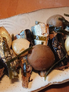 サンマ梅干し煮♪-レシピのメイン写真