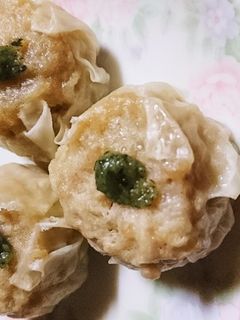 青じそ味の焼売-レシピのメイン写真