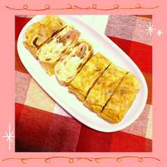 รูปของ お弁当朝食に☆ザーサイ入り卵焼き(^^♪