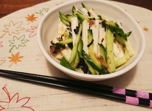 長芋とキュウリのおかか海苔和え-レシピのメイン写真