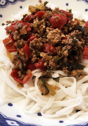 ［糖質オフ］糖質0麺で韓国風混ぜ麺-レシピのメイン写真