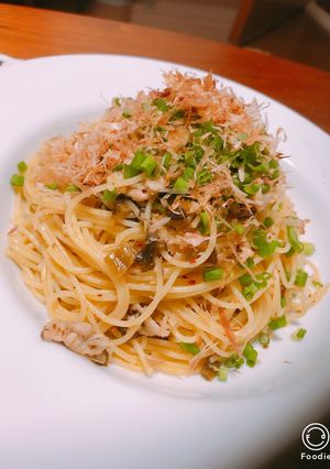 豚肉と高菜のパスタ-レシピのメイン写真