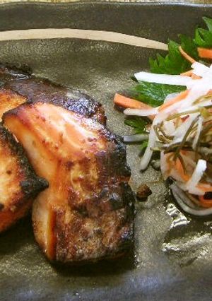 鮭の塩こうじ焼き(腎臓病食)-レシピのメイン写真
